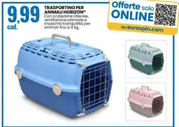 Eurospin TRASPORTINO PER ANIMALI HORIZON offerta