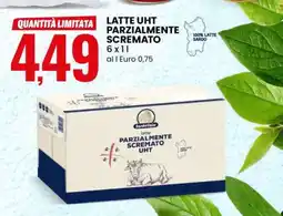 Eurospin LATTE UHT PARZIALMENTE SCREMATO offerta