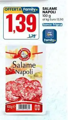 Eurospin SALAME NAPOLI offerta