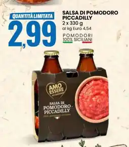 Eurospin SALSA DI POMODORO PICCADILLY offerta