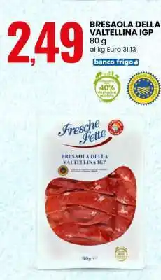 Eurospin Bresaola della Valtellina IGP offerta