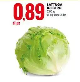 Eurospin Lattuga Iceberg offerta