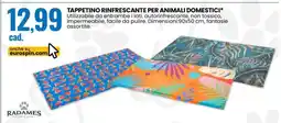 Eurospin TAPPETINO RINFRESCANTE PER ANIMALI DOMESTICI offerta