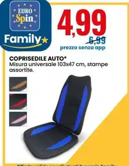 Eurospin COPRISEDILE AUTO offerta