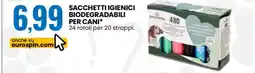 Eurospin SACCHETTI IGIENICI BIODEGRADABILI PER CANI offerta
