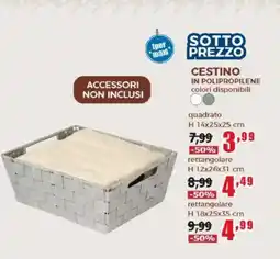 Happy Casa Cestino offerta