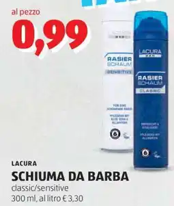 ALDI LACURA SCHIUMA DA BARBA offerta
