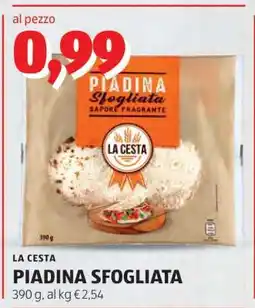 ALDI PIADINA SFOGLIATA offerta