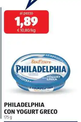 ALDI PHILADELPHIA CON YOGURT GRECO offerta