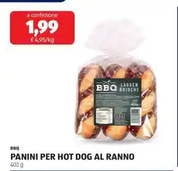 ALDI PANINI PER HOT DOG AL RANNO offerta