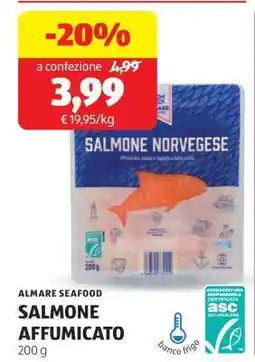 ALDI Salmone affumicato offerta