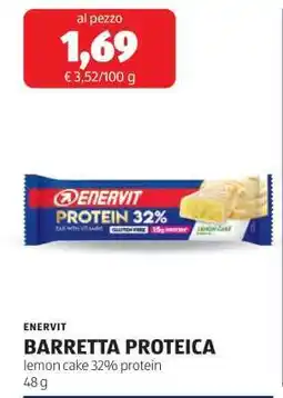 ALDI ENERVIT BARRETTA PROTEICA offerta