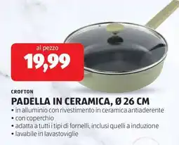 ALDI CROFTON PADELLA IN CERAMICA, Ø 26 CM offerta