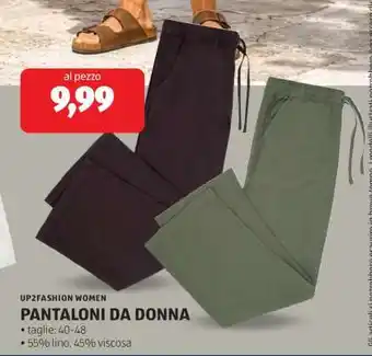 ALDI Pantaloni da donna offerta