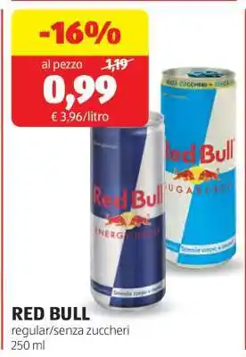 ALDI Red Bull offerta
