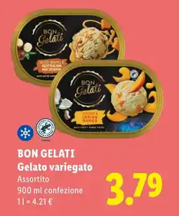 Lidl BON GELATI Gelato variegato offerta