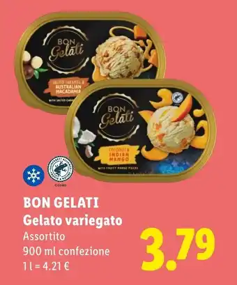BON GELATI Gelato variegato
