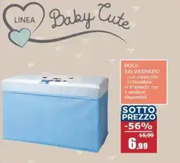 Happy Casa Pouf salvaspazio offerta