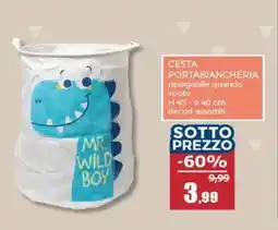 Happy Casa Cesta portabiancheria offerta