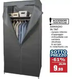 Happy Casa Armadio in TNT offerta