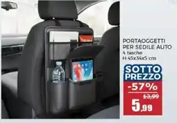 Happy Casa Portaoggetti per sedile auto offerta