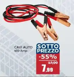 Happy Casa Cavi auto 400 Amp offerta