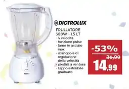 Happy Casa Dictrolux frullatore 300W offerta