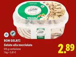 Lidl BON GELATI Gelato alla nocciolata offerta