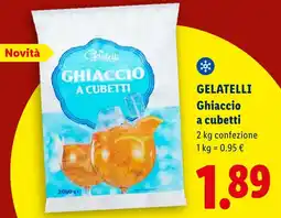 Lidl GELATELLI Ghiaccio a cubetti offerta