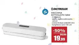Happy Casa Dictrolux macchina sottovuoto 125W offerta