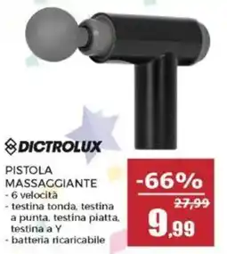 Happy Casa Dictrolux pistola massaggiante offerta