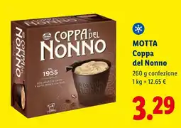 Lidl MOTTA Coppa del Nonno offerta