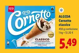 Lidl ALGIDA Cornetto classico offerta