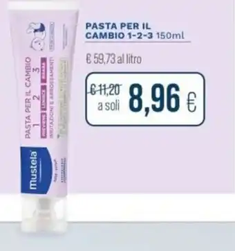 Mustela pasta per il cambio 1-2-3