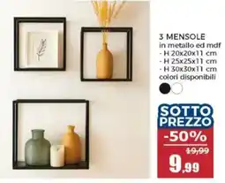 Happy Casa 3 mensole offerta