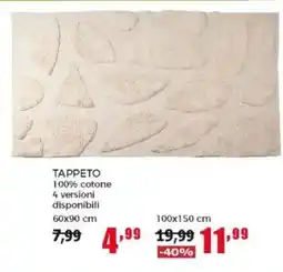 Happy Casa Tappeto 100% cotone offerta