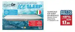 Happy Casa Foamûp guanciale ice sleep doubleface offerta