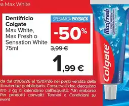 Carrefour Market Dentifricio Colgate offerta