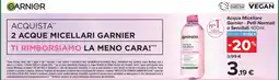 Carrefour Market Acqua Micellare Garnier - Pelli Normali offerta