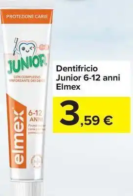 Dentifricio Junior 6-12 anni Elmex