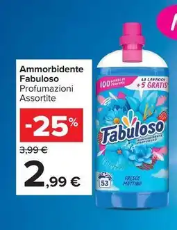 Carrefour Market Ammorbidente Fabuloso offerta