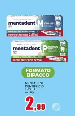 Happy Casa Mentadent dentifricio offerta