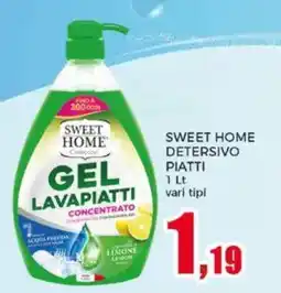 Happy Casa Sweet home detersivo piatti offerta