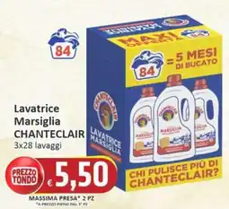 Paghi Poco Lavatrice Marsiglia CHANTECLAIR offerta