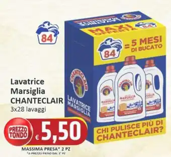 Paghi Poco Lavatrice Marsiglia CHANTECLAIR offerta