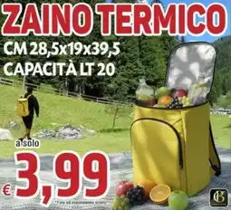 Paghi Poco Zaino termico offerta