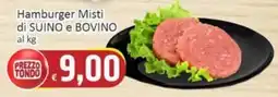 Paghi Poco Hamburger Misti di SUINO e BOVINO offerta