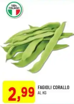 DPiù Fagioli corallo offerta