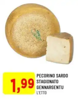 DPiù Pecorino sardo stagionato gennargentu offerta