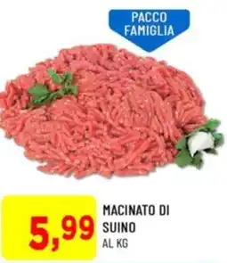 DPiù Macinato di suino offerta